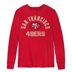NFL San Francisco 49ers Boys' Long Sleeve Core T-Shirt